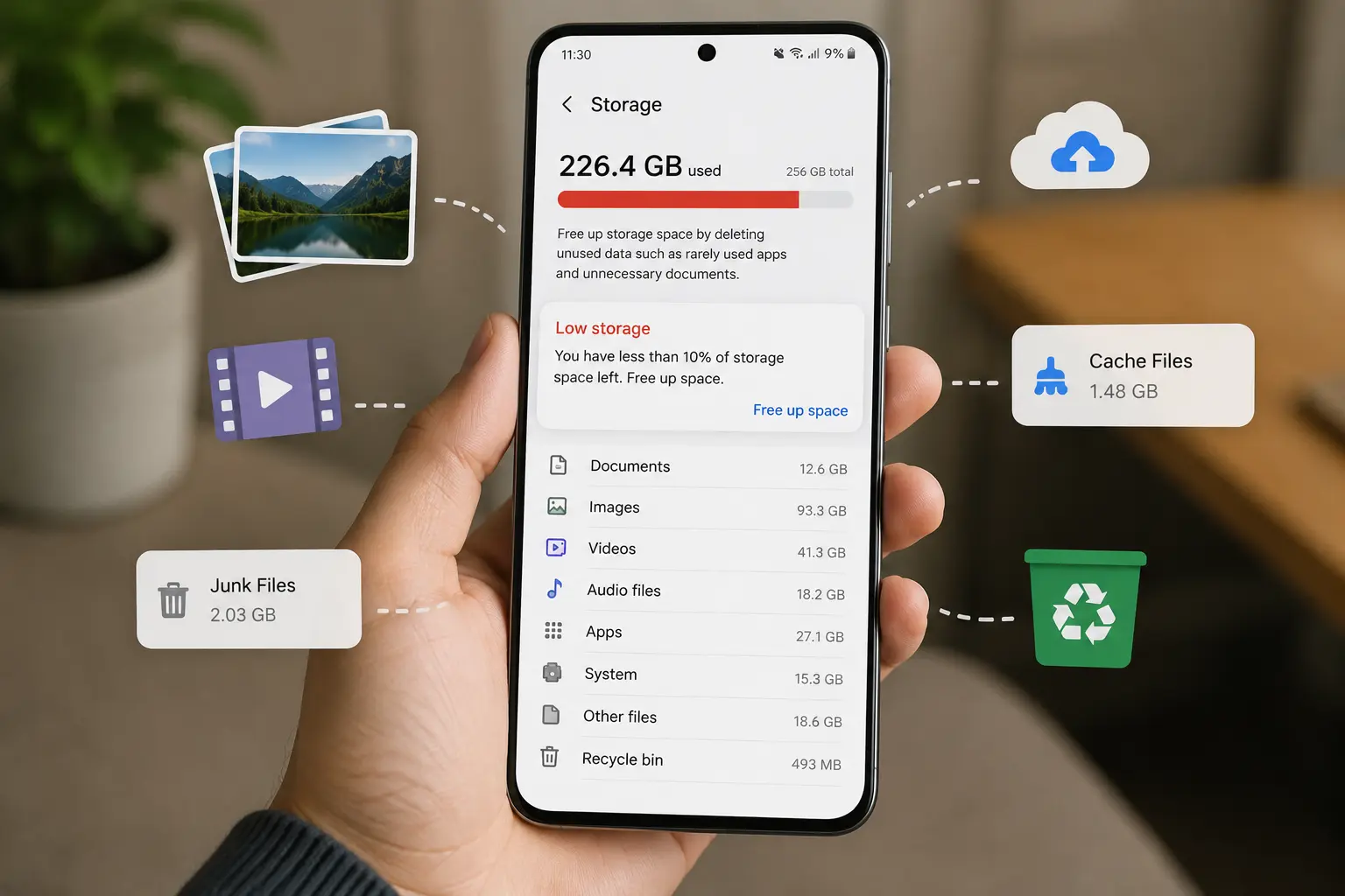 How to Free Up Storage on Android Without Deleting Apps