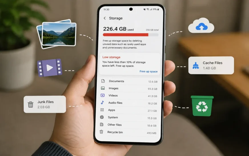 How to Free Up Storage on Android Without Deleting Apps