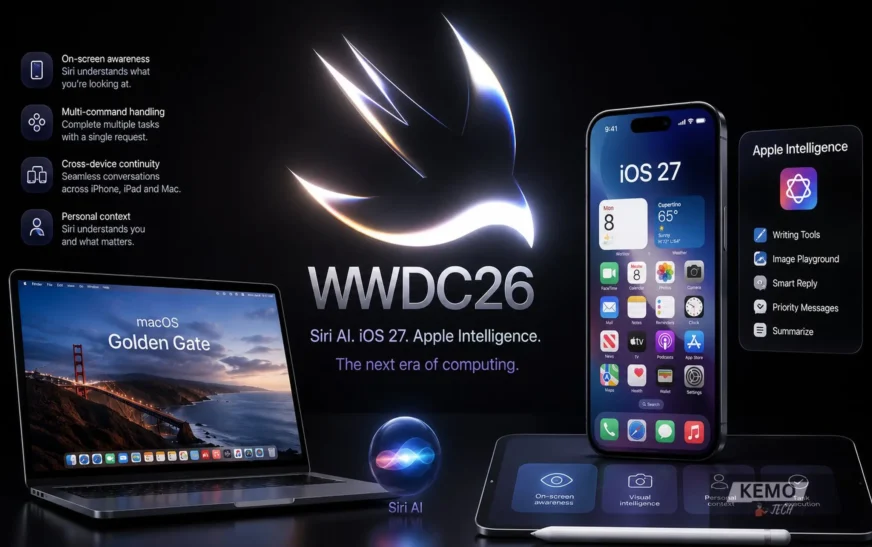 WWDC 2026 Recap: Siri AI, iOS 27, Apple Intelligence and Everything Apple Announced